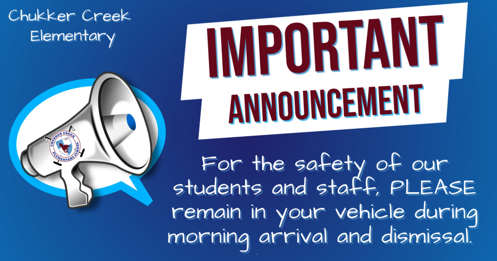 Important Announcement with a mega phone