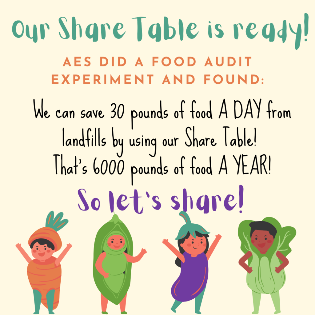 Our Share Table is Ready!