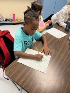 Students leanring about force and motion