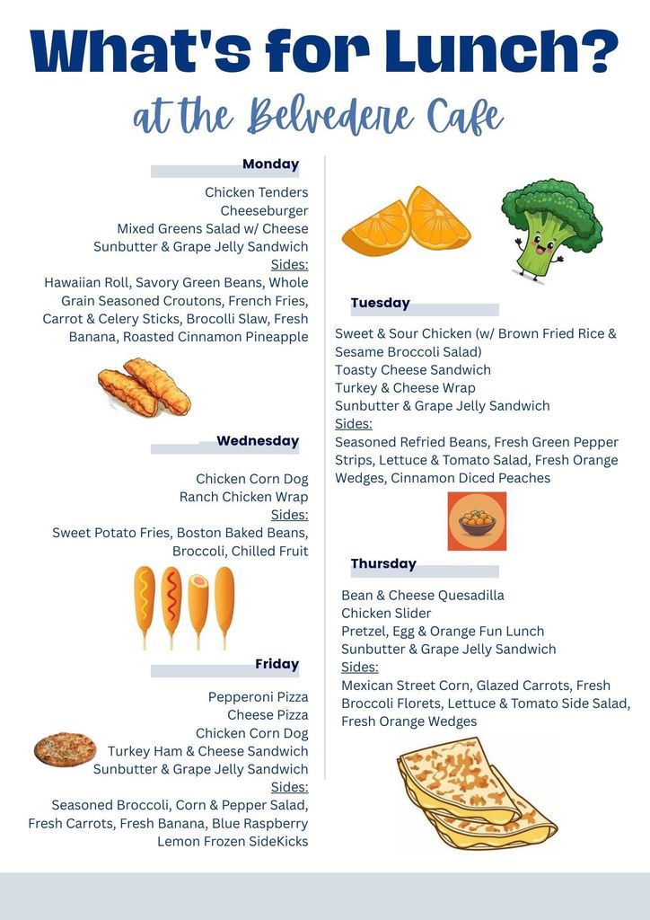 Lunch Menu