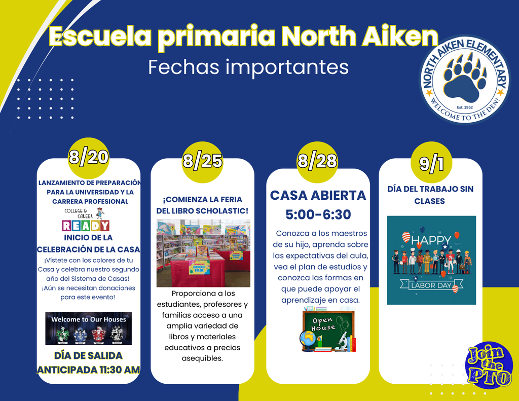 Weekly Events in Spanish