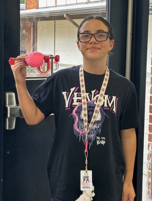 Our future engineers applied Newton's Laws of Motion by designing, building, and competing with balloon powered cars. Races started Thursday (8/14/25) and will continue Monday (8/18/25).