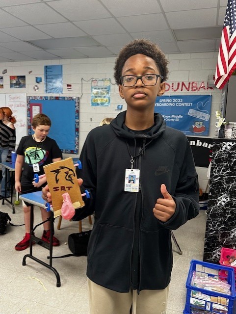 Our future engineers applied Newton's Laws of Motion by designing, building, and competing with balloon powered cars. Races started Thursday (8/14/25) and will continue Monday (8/18/25).