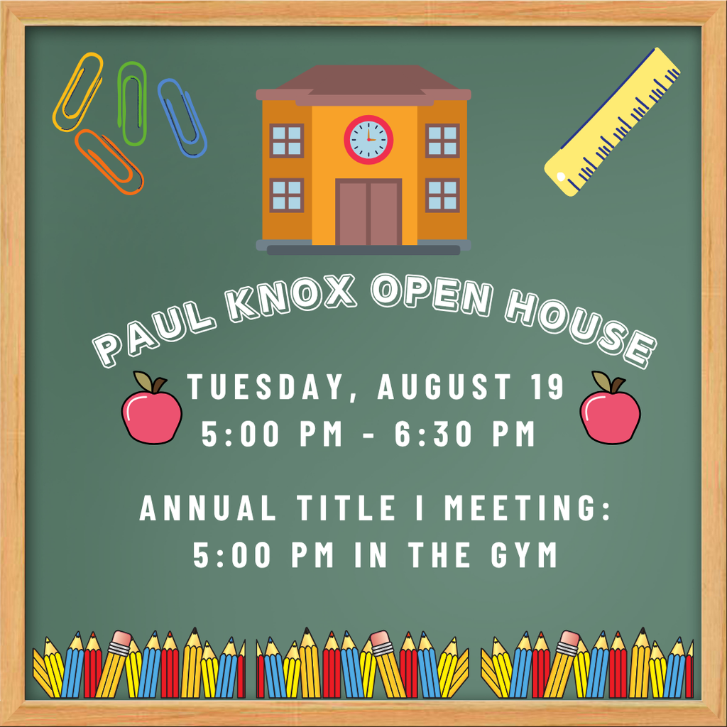 Open house flyer
