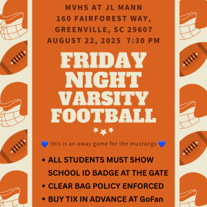 MVHS at JL Mann 8.22.25