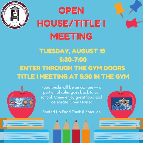 LMMS Open House Flyer