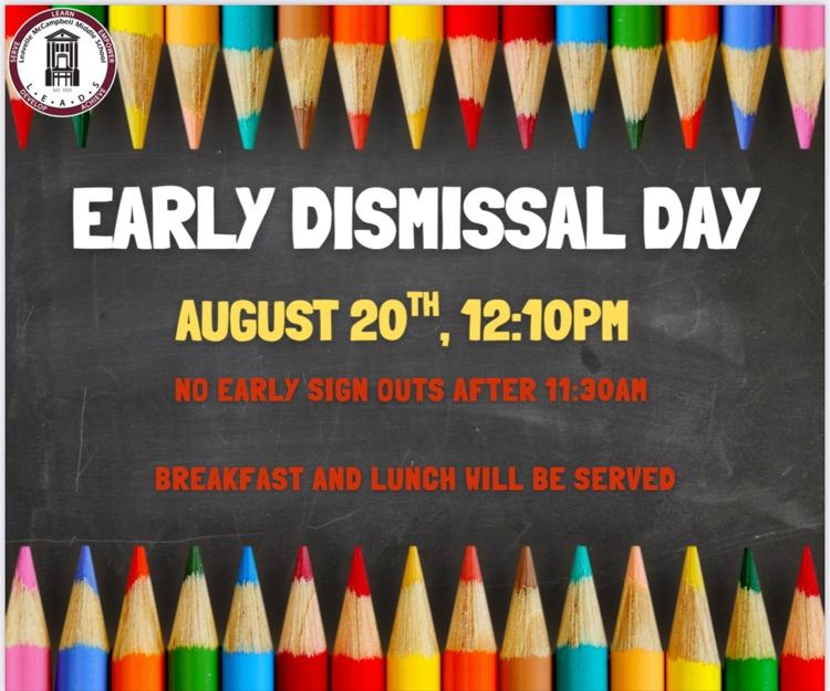 Early Dismissal Day Flyer