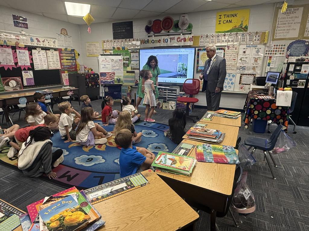 First Grade Visit