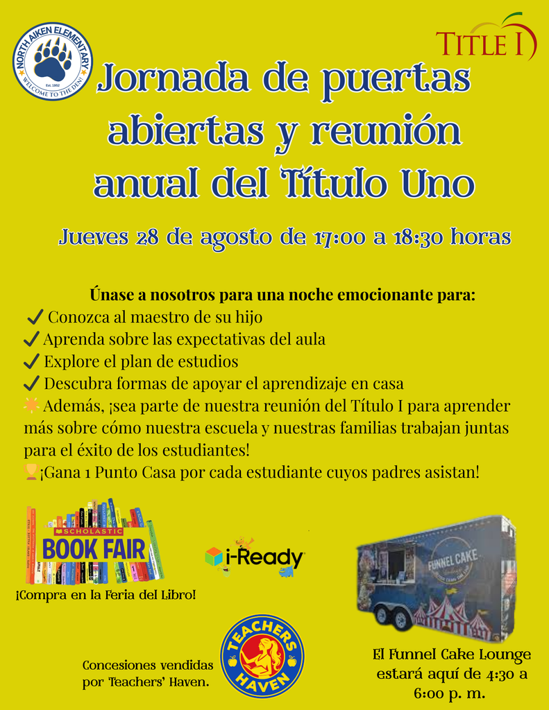 Open House Flyer Spanish 