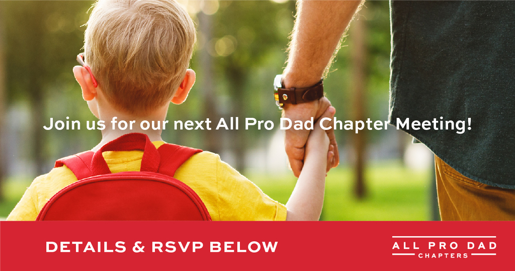 All Pro Dads event invitation