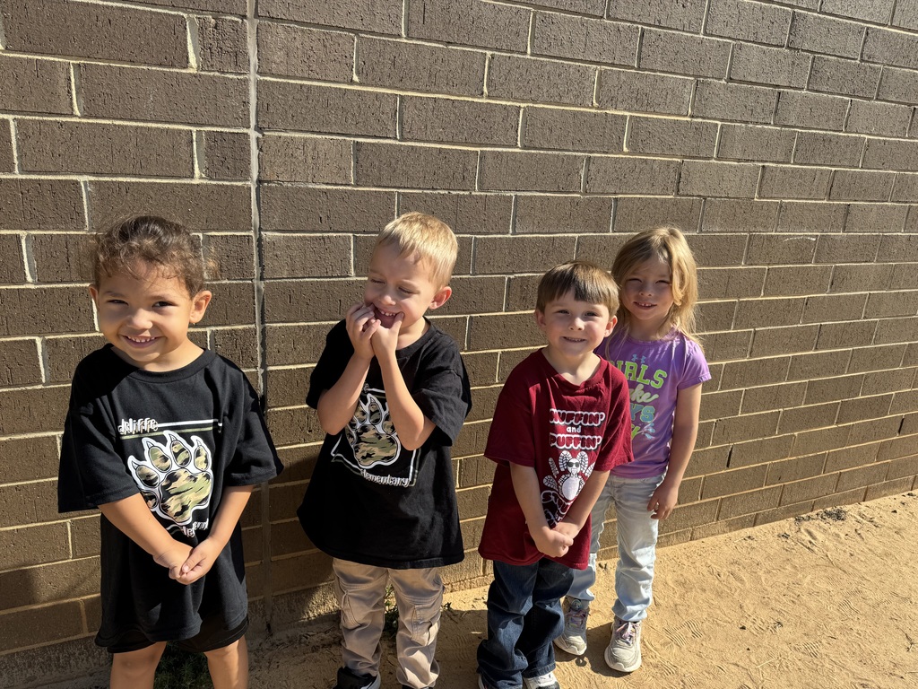Students in team attire.