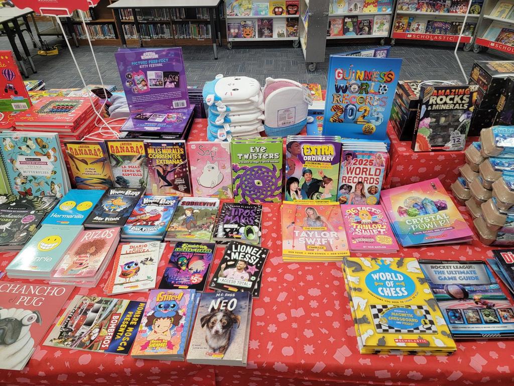 Fall Scholastic Book Fair! September 4th - 12th
