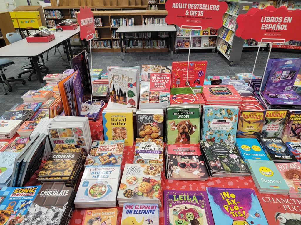 Fall Scholastic Book Fair! September 4th - 12th