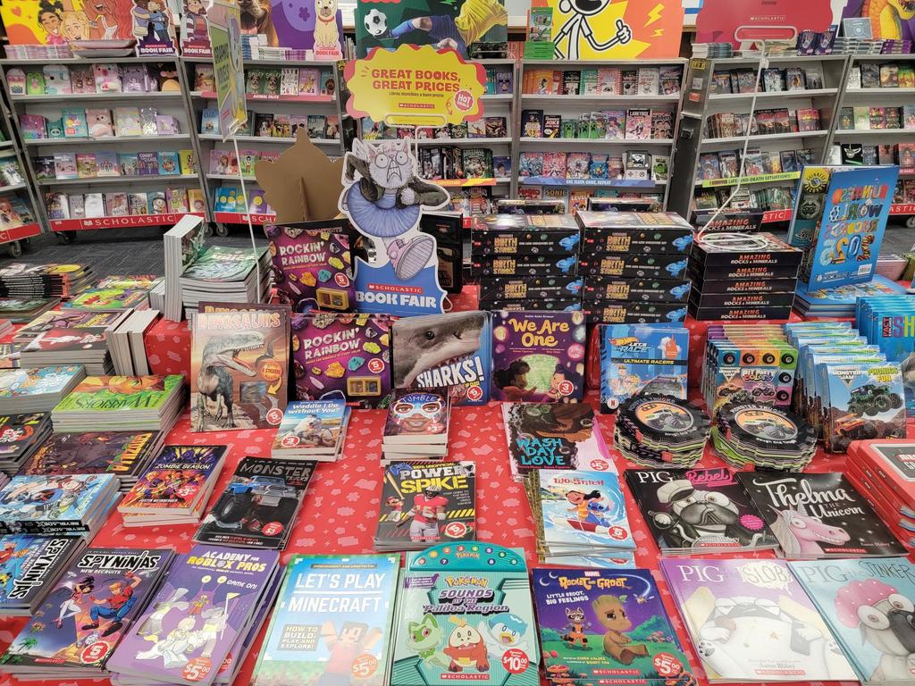 Fall Scholastic Book Fair! September 4th - 12th