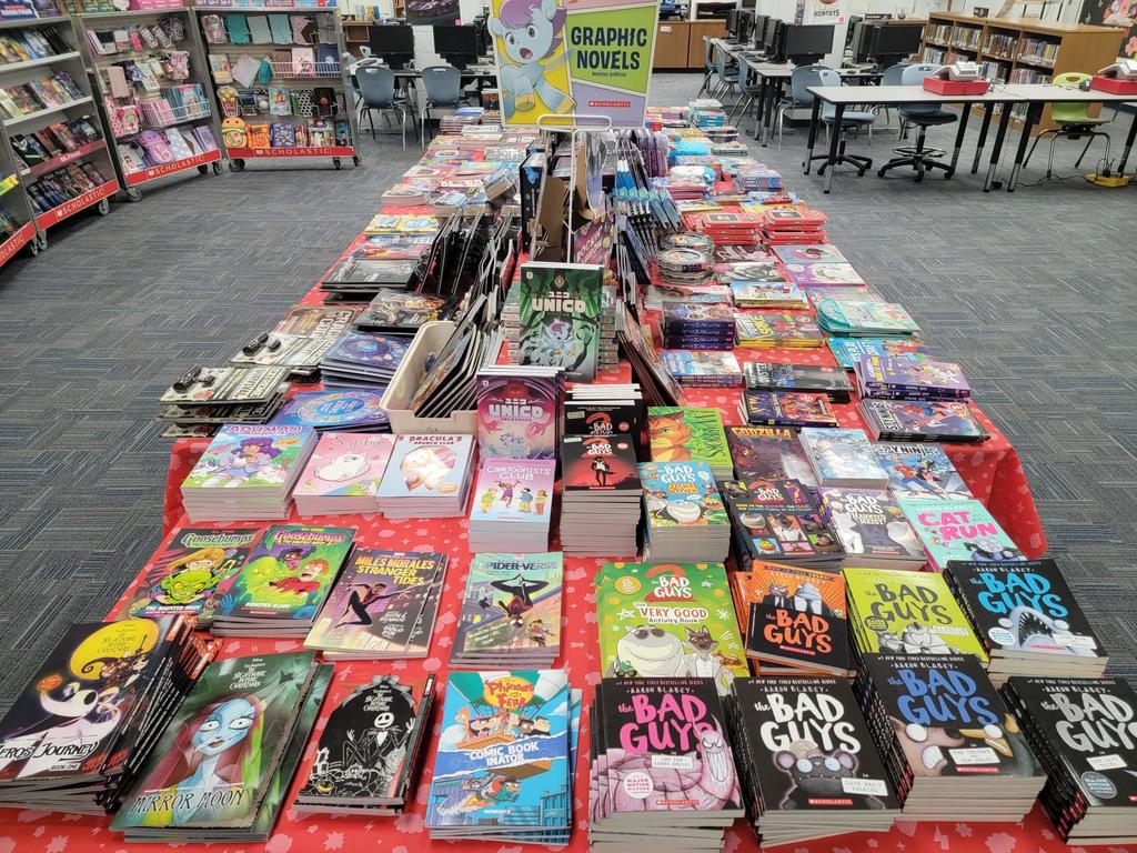 Fall Scholastic Book Fair! September 4th - 12th