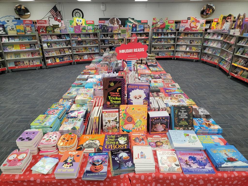 Fall Scholastic Book Fair! September 4th - 12th