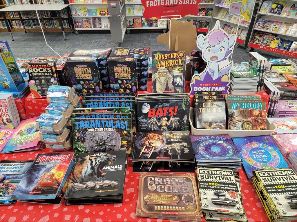 Fall Scholastic Book Fair! September 4th - 12th