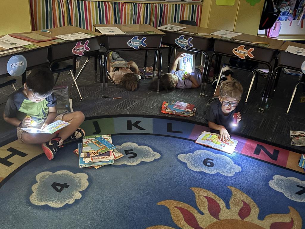 First Grade Flashlight Reading