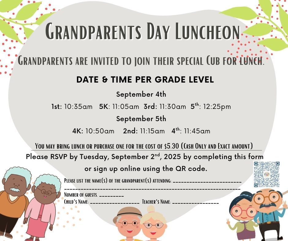 Grandparents Luncheon