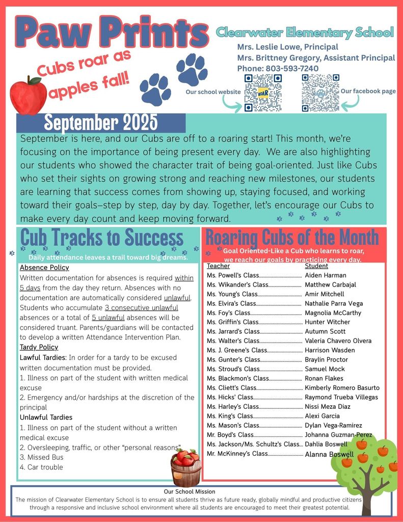 Sept Newsletter