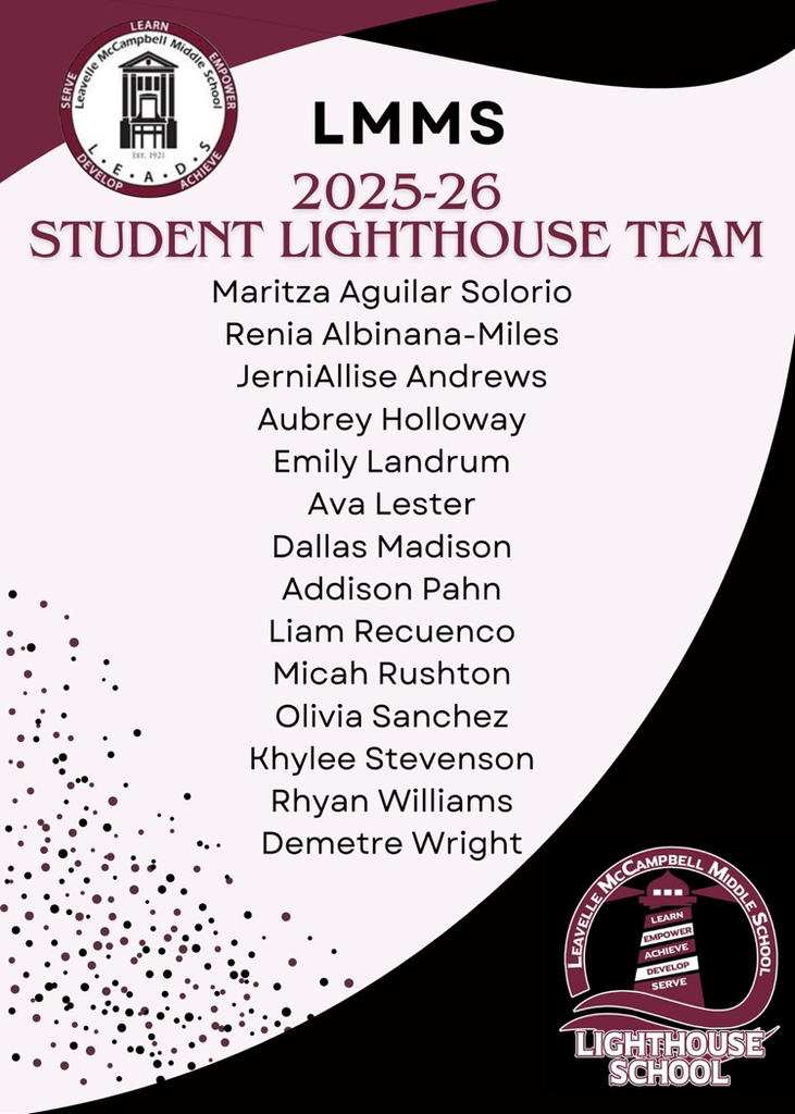 LMMS Student Lighthouse Team 25-26