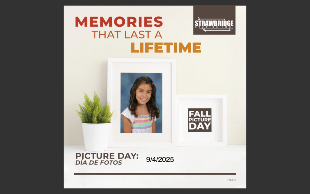 Picture Day is 9/4/2025