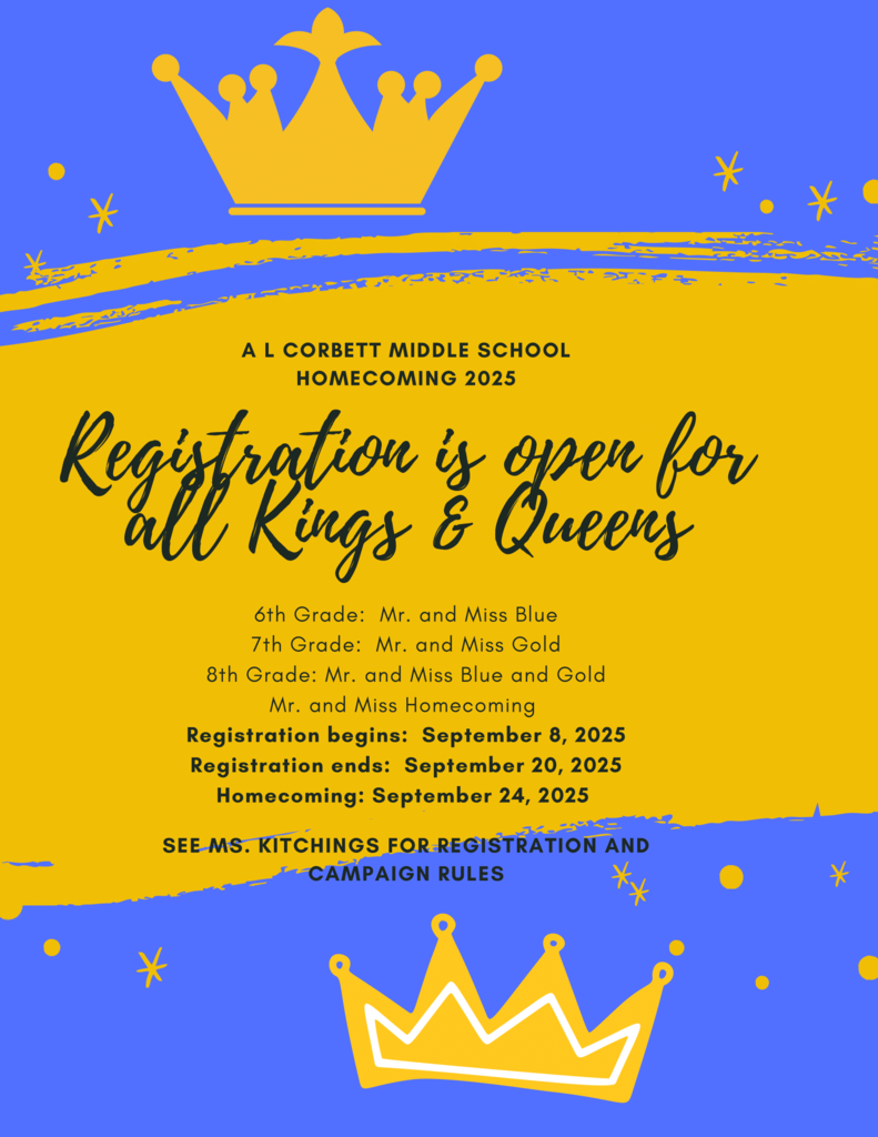Flyer for 2025 Homecoming Registration
