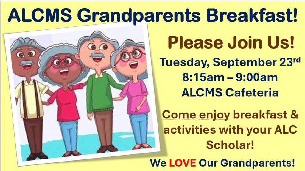 Flyer for Grandparents Breakfast