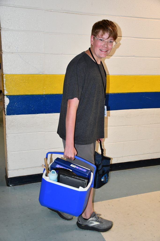 Anything But a Bookbag Day