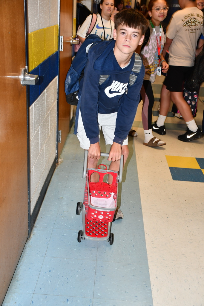 Anything But a Bookbag Day