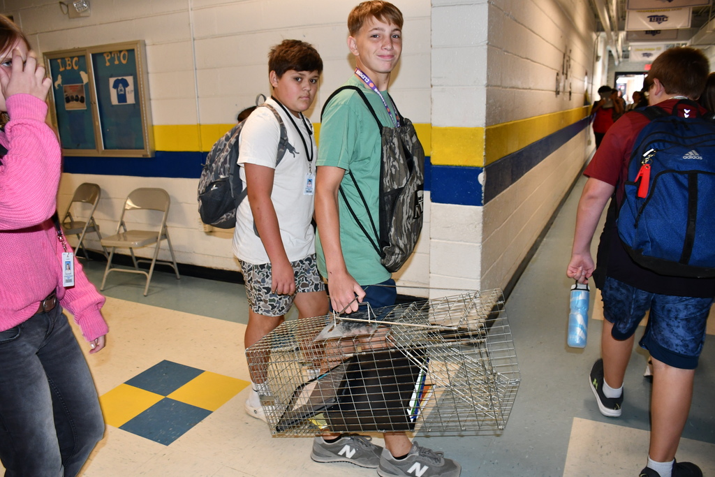 Anything But a Bookbag Day
