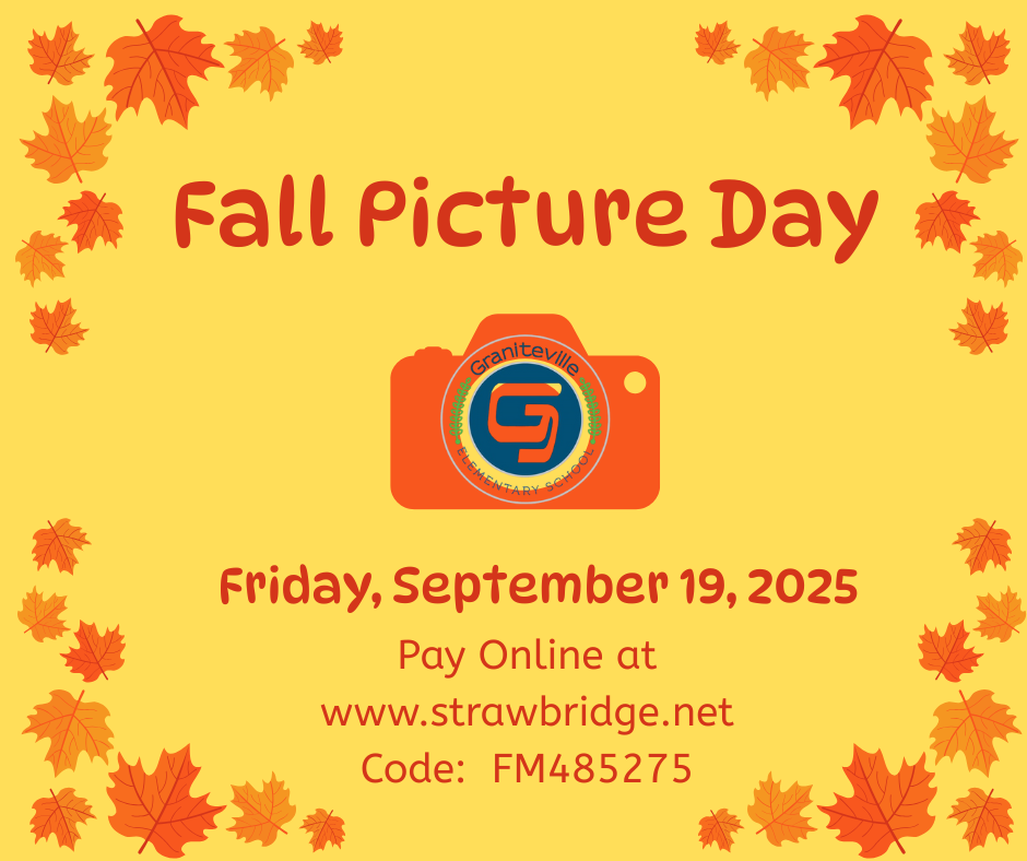Fall Picture Day is  Friday, September 19, 2025 