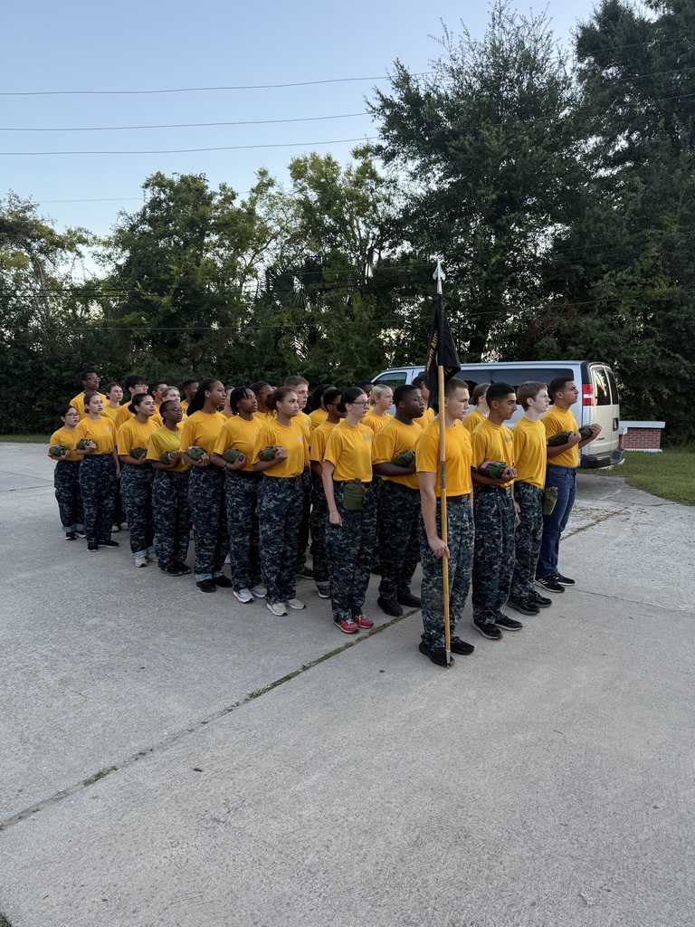 Army Recruits in formation.