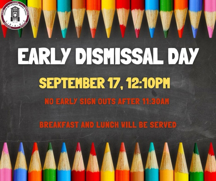 LMMS Early Dismissal image