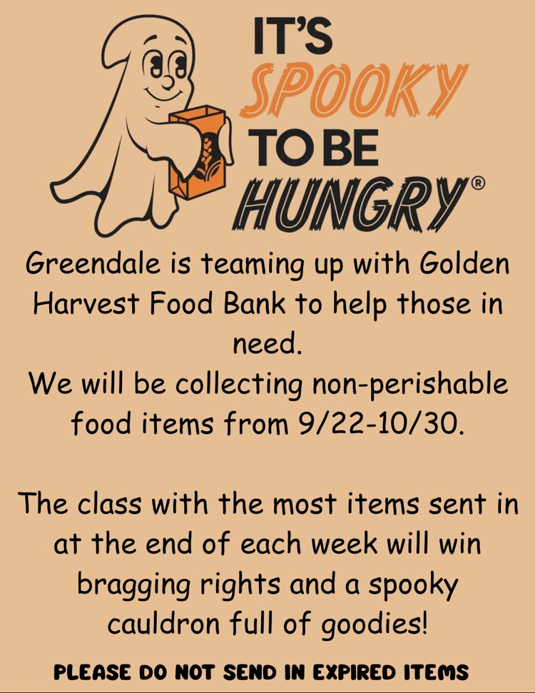 spooky to be hungry flyer with cartoon ghost logo
