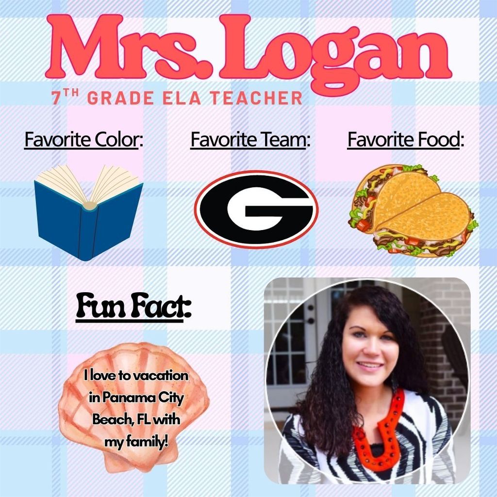 Mrs. Logan is such a great teacher and a positive presence at the school for both students and staff!