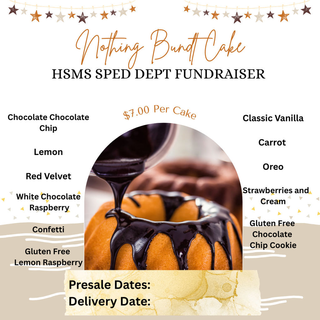 Bundt Cake Fundraiser 2025