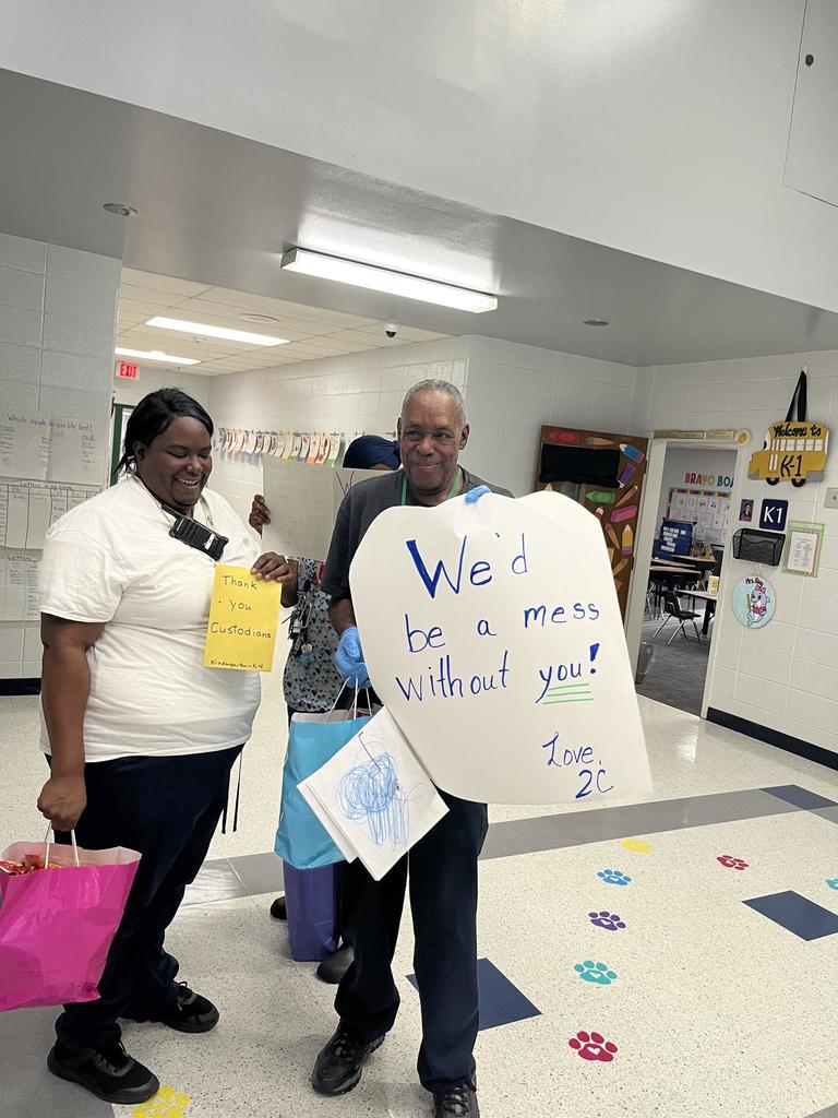Thank you Happy Custodians Day 