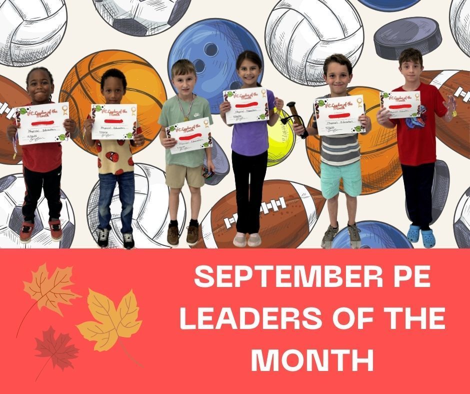 PE Leaders of the Month - September