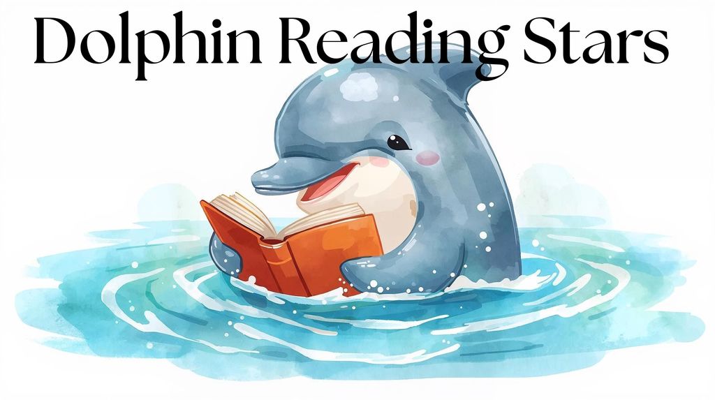 Dolphin Reading Stars
