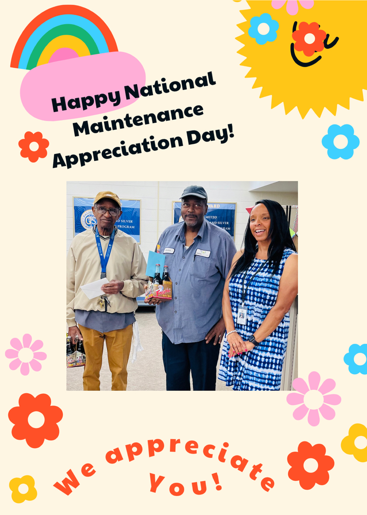 custodial workers mr. brown and mr. noble are celebrated on national maintenance and custodial appreciation day.
