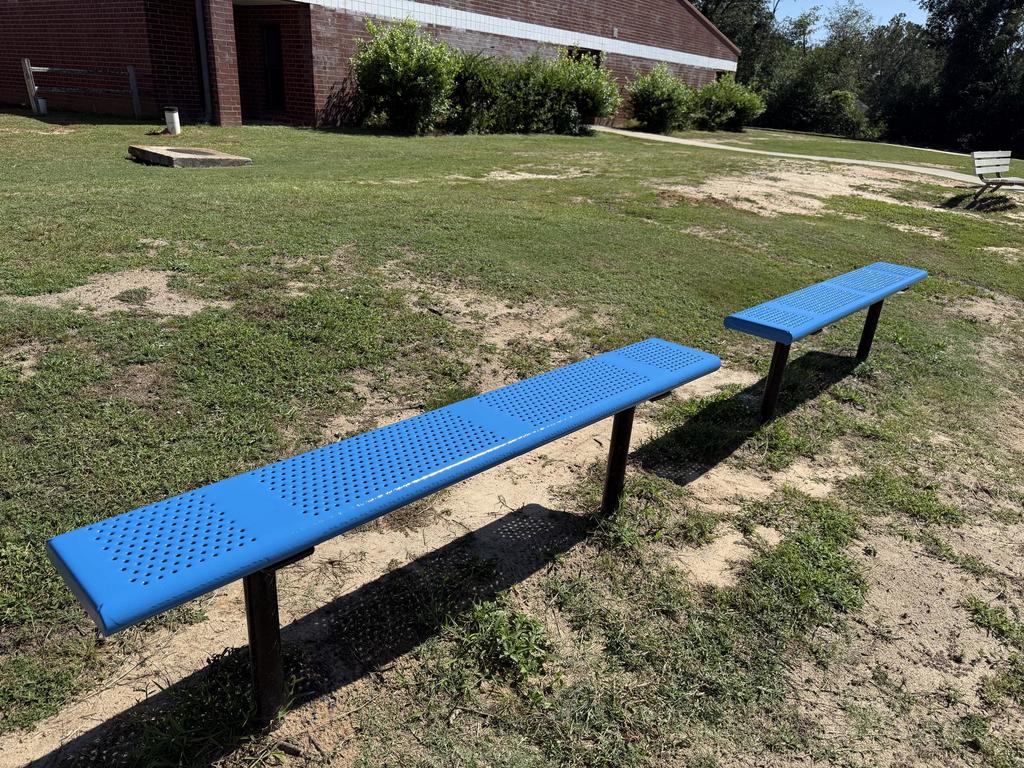 Newly Painted Playground equipment