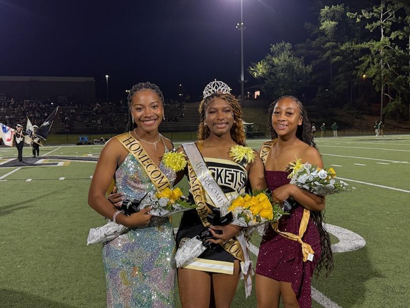 Homecoming Queen and Runner Ups. 