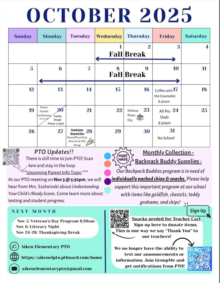 October PTO Newsletter
