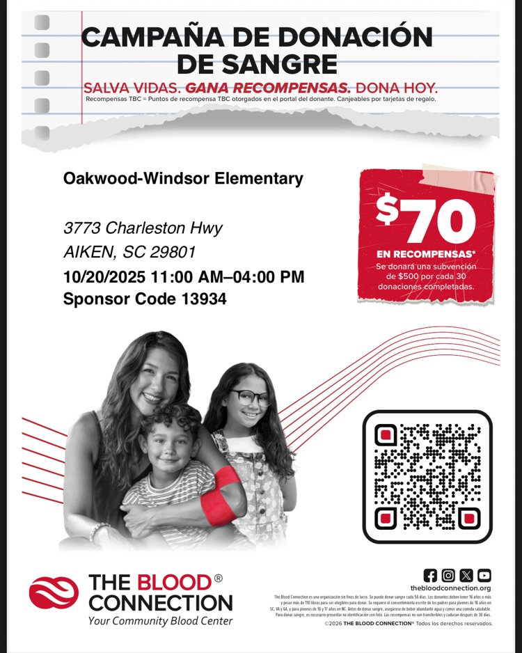 blood drive Spanish