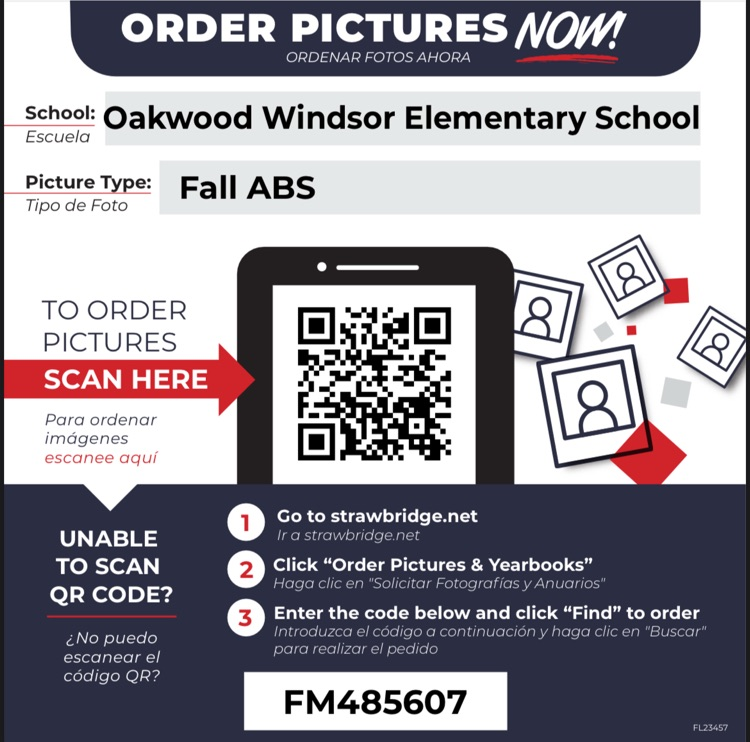 picture day QR code