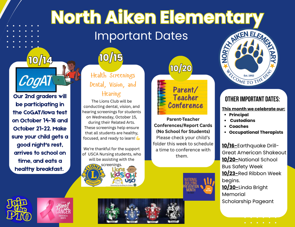 Important Dates