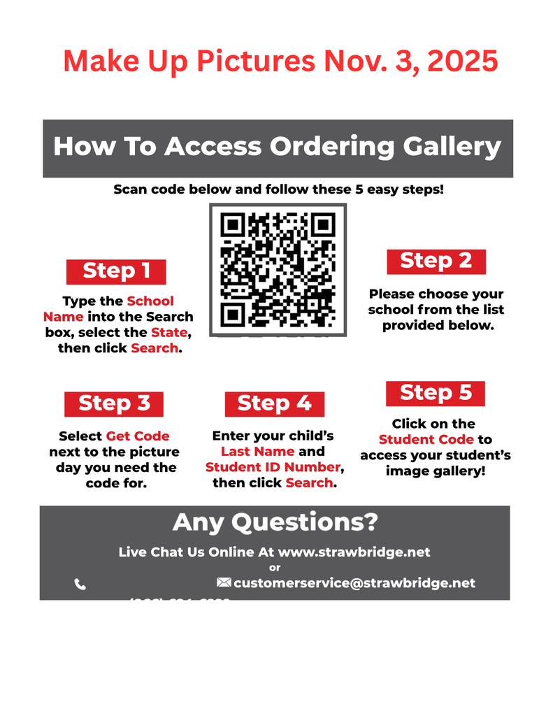 flyer to order portraits - English version