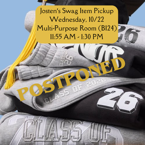 Set of Class of 2026 Sweatshirts and sweatpants and grad cap.
