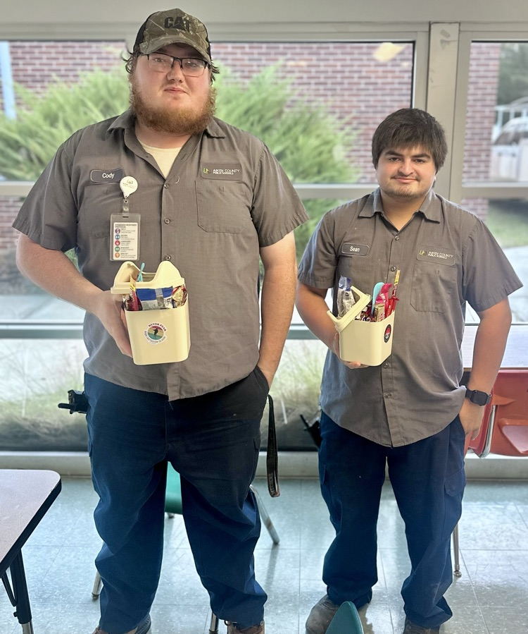 Thank you both for keeping us clean and healthy! 